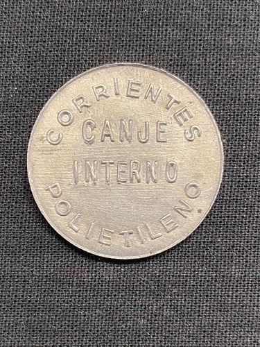 Imagen 2 de 4 de Ficha - Corrientes Polietilieno - Valor 50 - Cuño Aluminio