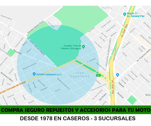 Maza Porta Corona Honda Biz 125 Con Reten + Ruleman Mav