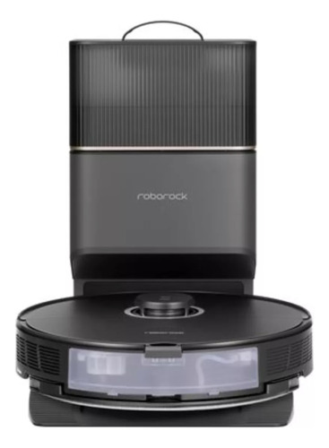 Roborock Robot Aspiradora S8+, Trapeador Sónico Con Muelle Autovaciado, Almacena Hasta 60 Días De Polvo, Trapeador De Elevación Automática, Detección Ultrasónica De Alfombras, Succión De 6000 Pa