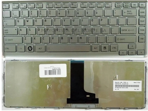 Teclado Para Laptop Toshiba T230 T230d Nuevo En Ingles
