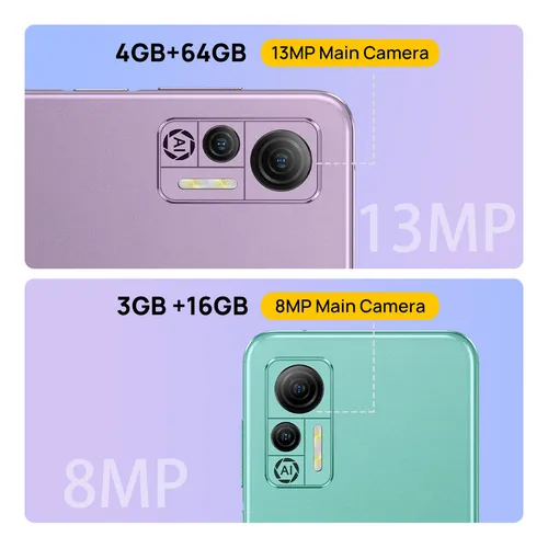 Smartphone Ulefone Note 14, 4500 Mah, Android 12, 6.52 Pulga