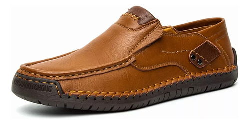 Zapatos De Cuero Suave Para Hombre Mocasines Informal