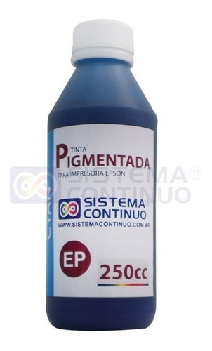 Tinta Pigmentada Para Epson X 250cc De Tinta