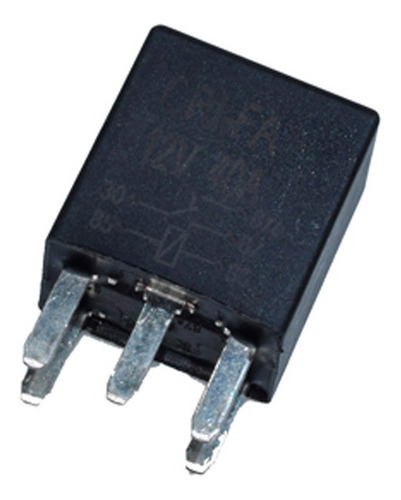 Mini Relay Universal 5terminales Finos 40amp 12v