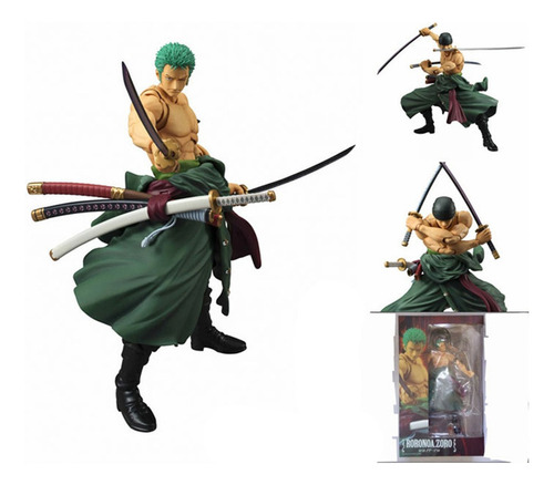 Figura De Acción Roronoa Zoro De Pvc, Adorno De Una Pieza