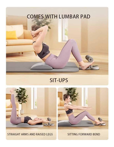 Barra De Ejercicios Para Hacer Abdominales Con 2 Ventosas Pa