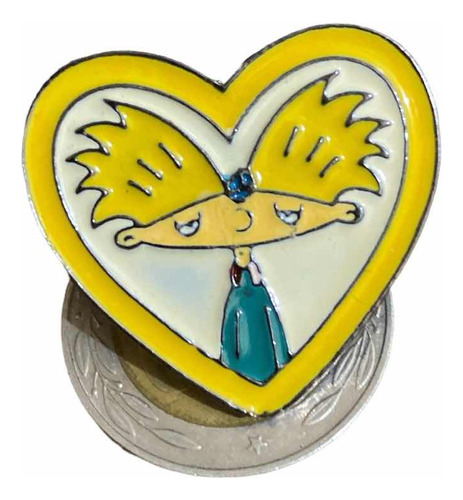 Pin Prendedor  Arnold En Corazón.