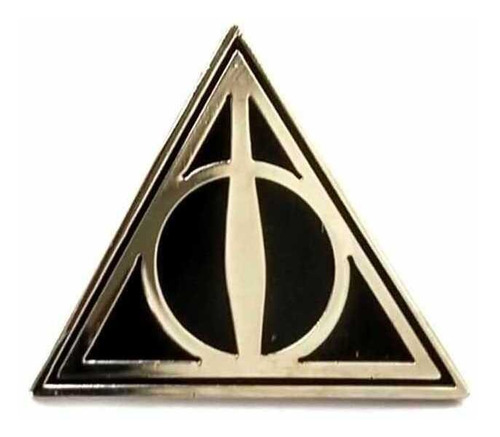 Harry Potter Emblema Reliquias De La Muerte Pin Metálico