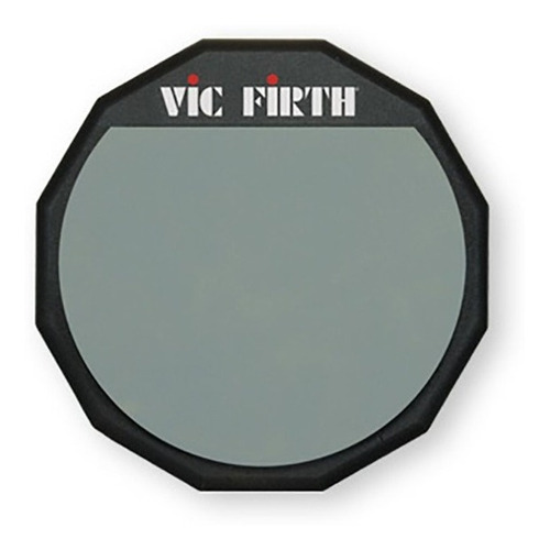 Imagem 1 de 2 de Pad De Estudo Vic Firth 6 Soft Rubber Vic Pad Series