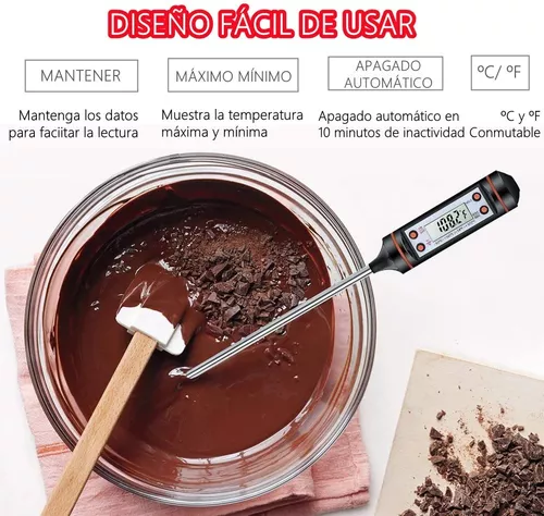 Termometro Digital Cocina Reposteria Chcolate Caramelo - $ 99