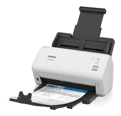 Escaner Brother Ads-3100, Duplex, 40ppm / Usb 3.0 Color Blanco