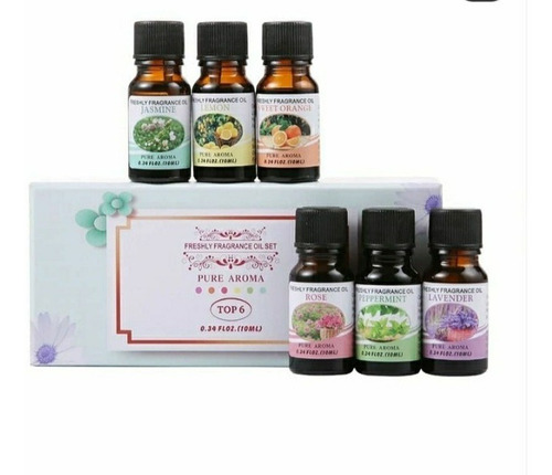 Imagen 1 de 2 de Kit Aceites Esenciales 6 Unidades Al Mayor Y Detal