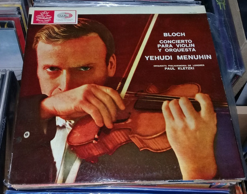 Yehudi Menuhin Bloch Concierto Para Violin Y Orq Lp / Kktus