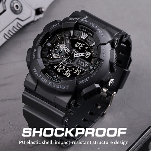 Imagen 3 de 4 de Reloj Deportivo Niño Chicos Niñas Skmei Digital Sumergible