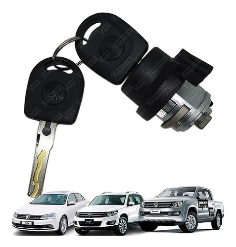 Chave Ignicao C/cilindro Vw Amarok 10.. Jetta Tiguan 09..