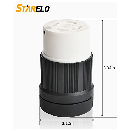 Conector De Bloqueo Generador, Enchufe Hembra Nema L143...