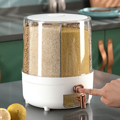Dispensador Automático De Arroz Para Uso Doméstico Con Rotac