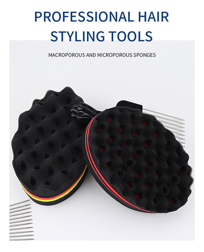 Peine Trenzado Insertado, Peine Afro Sucio, Cabello Rizado