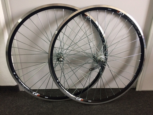 Roda Montada Aro 26x1.1/2 Aero Raio Grosso Par Contra Pedal