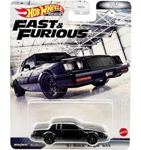 Hot Wheels Premium 87 Buick Regal Gnx 2/5 Fast And Furious