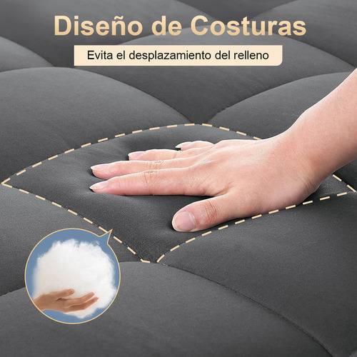 Funda De Colchón Súper Suave 4d Algodón 600hilos Matrimonial