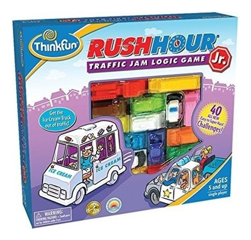 Juego De Lógica Thinkfun Rush Hour Junior Traffic Jam