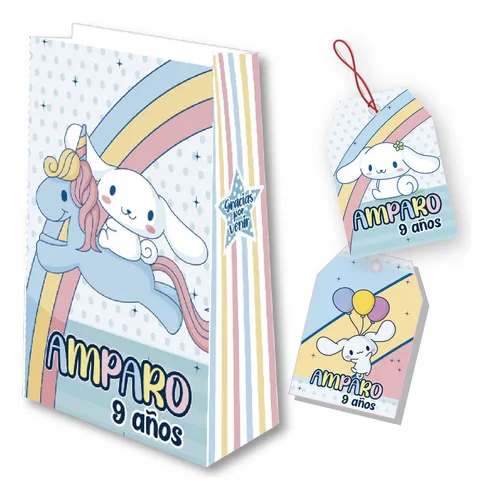 Kit Imprimible Personalizado Cumpleaños  Cinnamoroll Kitty