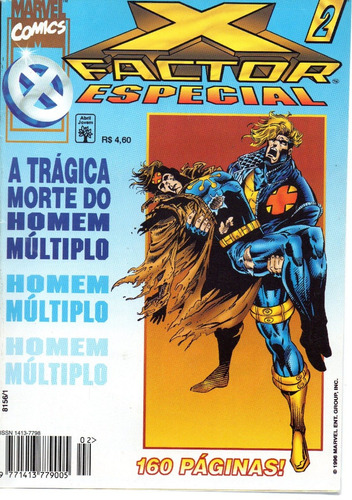 X-factor N° 02 Especial - 160 Páginas Em Português - Editora Abril - Formato 13,5 X 19 - Capa Mole - Bonellihq 2 Cx465 I23