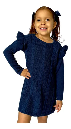 Vestidos Para Nina Color Azul Petroleo MercadoLibre