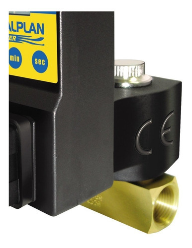 Purgador de aire comprimido Elet Cromatic 3/8 Cr 6000 Metalplan Color Black
