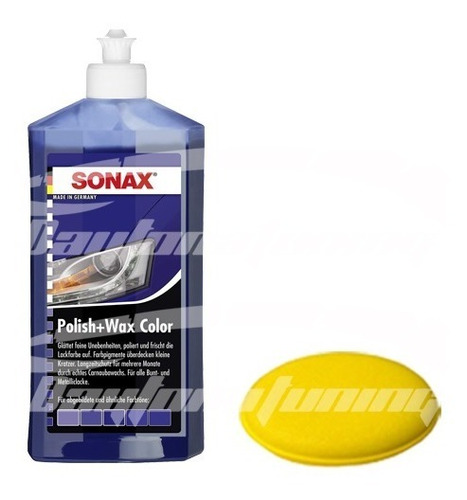 Sonax Polish Wax P/colore,blanco,negro,gris,rojo,azul,pulido