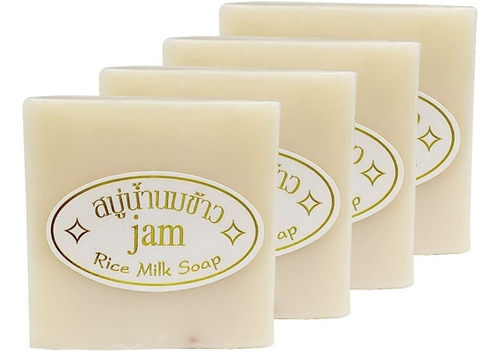 Kit 3x1 Jabón Tailandés Leche Arroz, Aclarante Anti Manchas