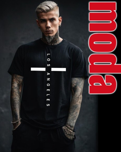 Playera Hombre 100% Algodón Moda Casual Deportiva M09 Pro