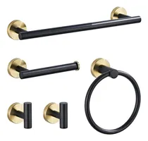 Comprar Juego De Accesorios De Baño De Acero Inoxidable Para Baño, 5