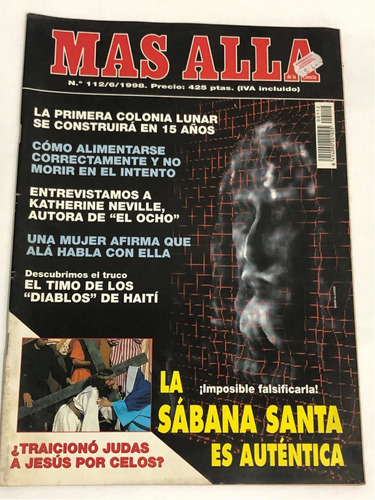 Revista Mas Alla Nro 112 Junio De 1998