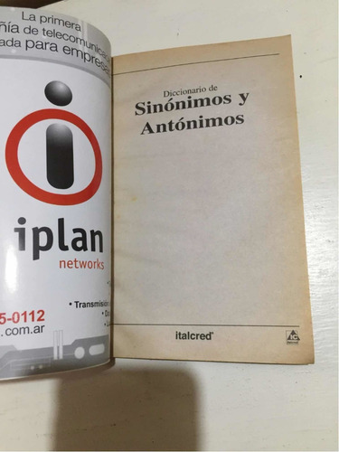 Lodelele Diccionario De Sinónimos Y Antónimos (Usado)