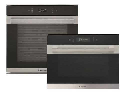 Horno Ariston Fi7 871 Sp Ix + Microondas Mp 776 Combo 