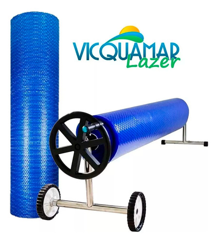 Capa Térmica Para Piscina Atco 15 X 2,5 E 5 X 2,5 Enrolador