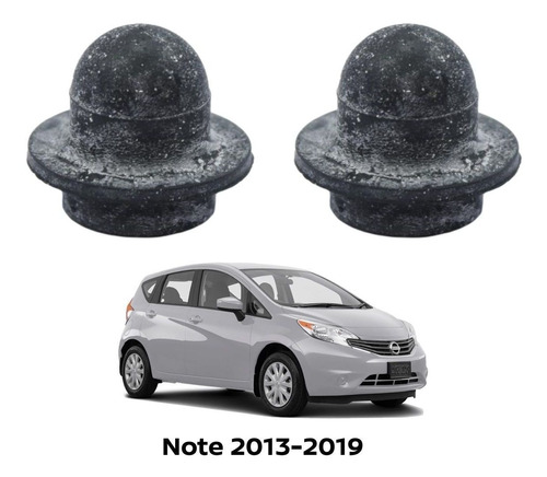 Par Gomas Soportes Sup Radiador Note 2013-2019 Nissan