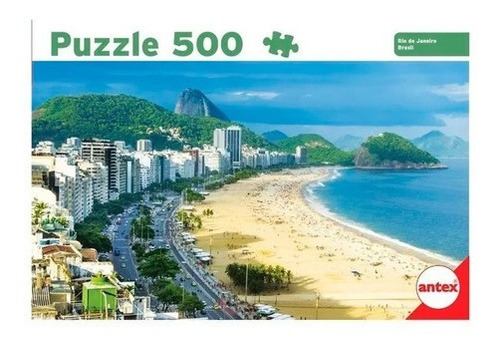 Antex Puzzle Río De Janeiro Brasil 500 Piezas 3058