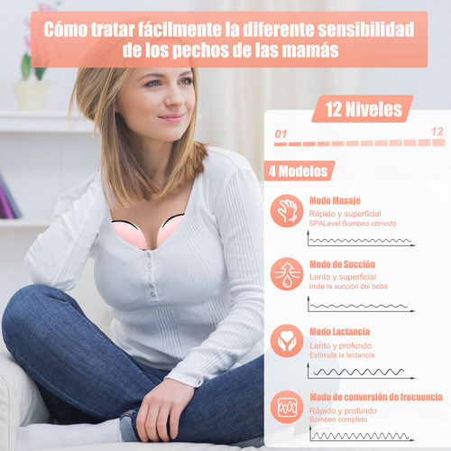 Extractor De Leche Electrico Portã¡tilmanos Libres 2 Pcs