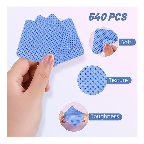 Toallitas Para Uñas Sin Pelusa, Almohadillas Para Quitar Esm