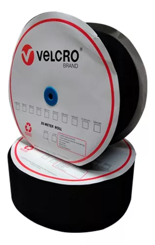 Velcro Adhesivo Rollo 25 Metros