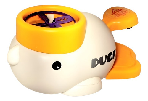 Brinquedo Pato Duck Lançador Argola Atirador D Disco Voador