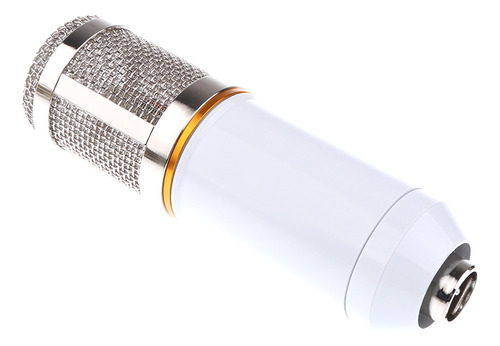 Micrófono De Grabación De Sonido De Estudio Blanco