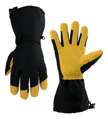 Guantes De Invierno Para Esquí A Prueba De Nieve Guantes D