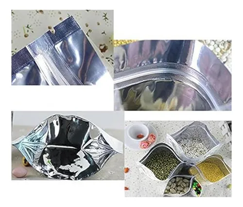 Sumdirect Bolsas De Aluminio Con Cierre Reutilizables