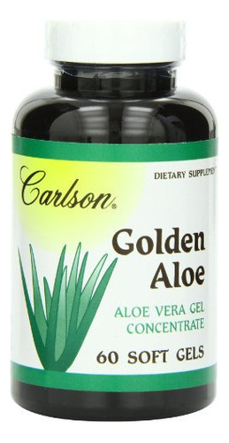 Carlson Golden Aloe, 60 Cápsulas Blandas