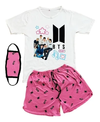 Pijama de bts para mujer sales