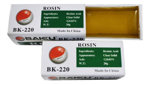 Rosin Resina Para Soldar Baku Bk-220